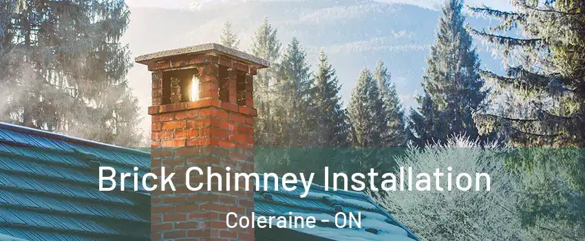 Brick Chimney Installation Coleraine - ON