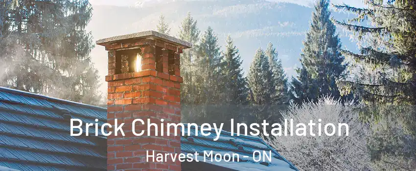 Brick Chimney Installation Harvest Moon - ON