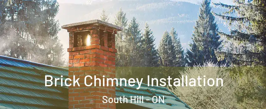 Brick Chimney Installation South Hill - ON
