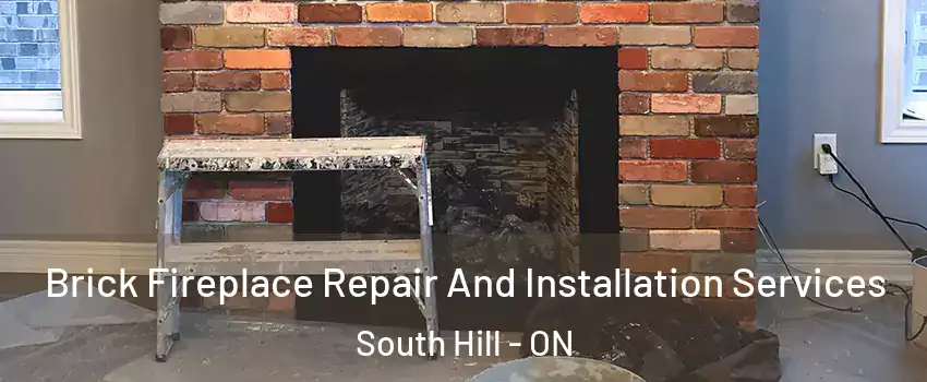 Brick Fireplace Repair And Installation Services South Hill - ON