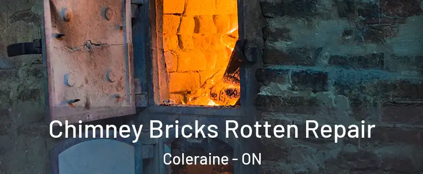Chimney Bricks Rotten Repair Coleraine - ON