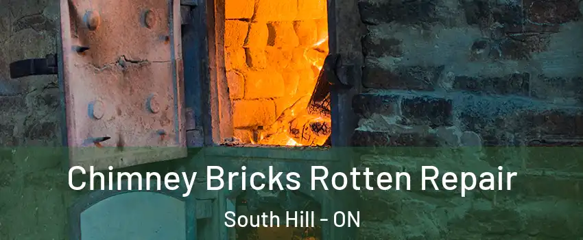 Chimney Bricks Rotten Repair South Hill - ON