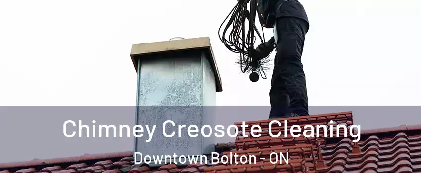 Chimney Creosote Cleaning Downtown Bolton - ON