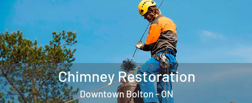 Chimney Restoration Downtown Bolton - ON
