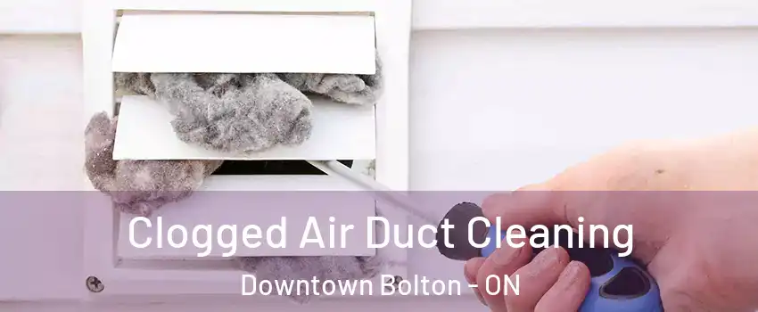 Clogged Air Duct Cleaning Downtown Bolton - ON