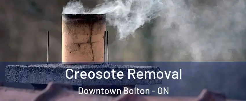 Creosote Removal Downtown Bolton - ON