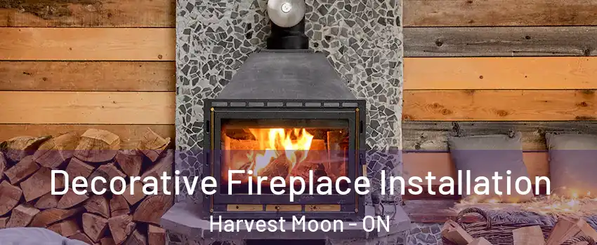 Decorative Fireplace Installation Harvest Moon - ON