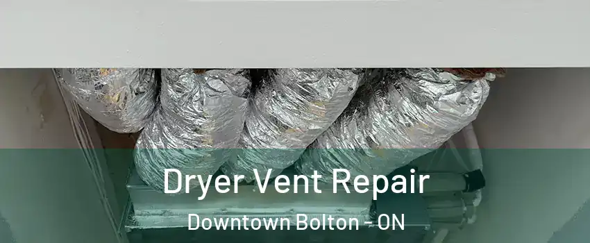 Dryer Vent Repair Downtown Bolton - ON
