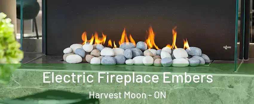 Electric Fireplace Embers Harvest Moon - ON