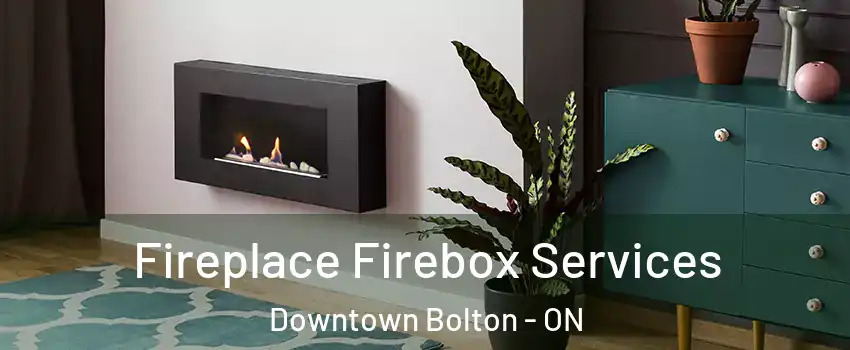 Fireplace Firebox Services Downtown Bolton - ON