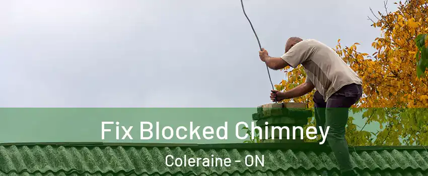 Fix Blocked Chimney Coleraine - ON