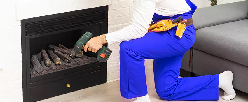 B-Vent Gas Fireplace Installation in Bolton, ON