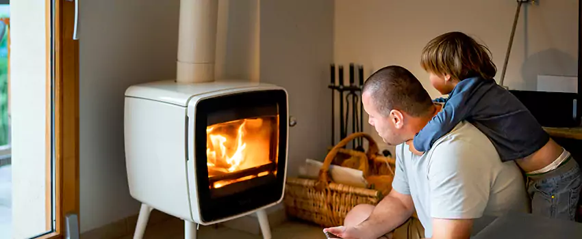 Morso Cast Iron Fireplace Insert Installation in Bolton, ON