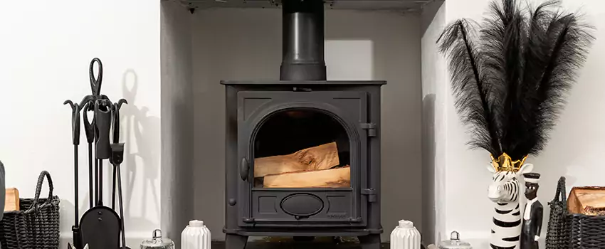 Thelin Hearth Products Providence Pellet Insert Fireplace Installation in Bolton, ON