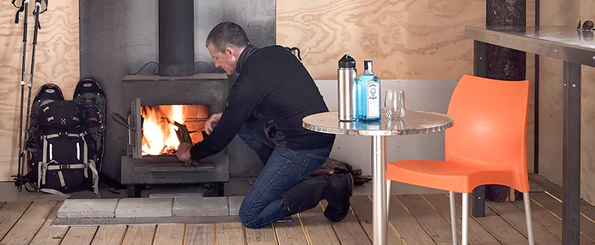 Open Hearth Wood Fireplace Installation in Bolton, ON