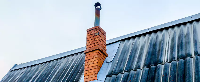 Aluminium Chimney Flashing Repair in Bolton, ON