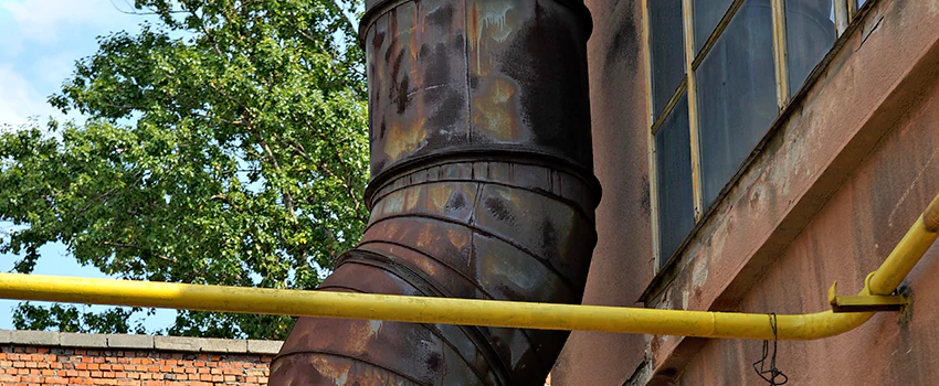 Lightning Protection Installation System for Industrial Chimneys in Bolton, Ontario