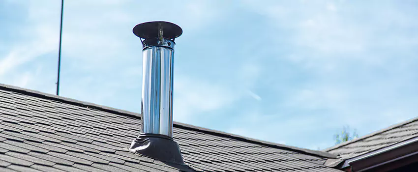 Outdoor Metal Chimney Installation in Bolton, Ontario