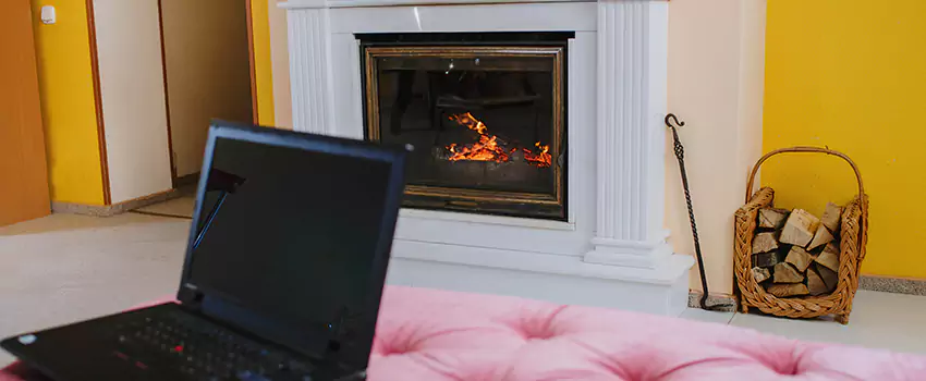 Valor Outdoor Gas Fireplace in Bolton, Ontario