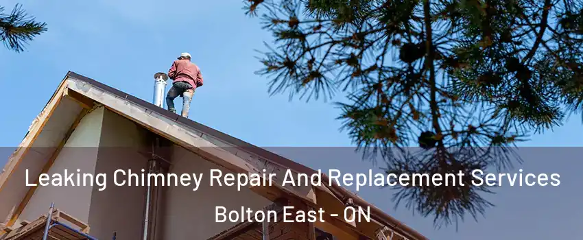 Leaking Chimney Repair And Replacement Services Bolton East - ON