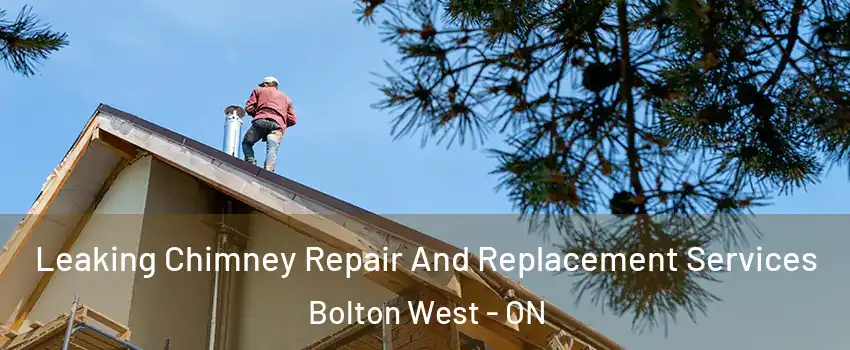 Leaking Chimney Repair And Replacement Services Bolton West - ON