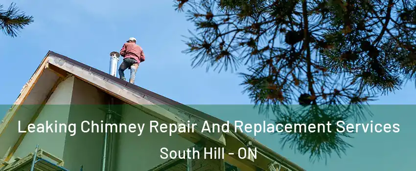 Leaking Chimney Repair And Replacement Services South Hill - ON