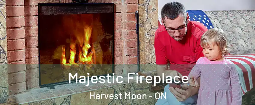 Majestic Fireplace Harvest Moon - ON