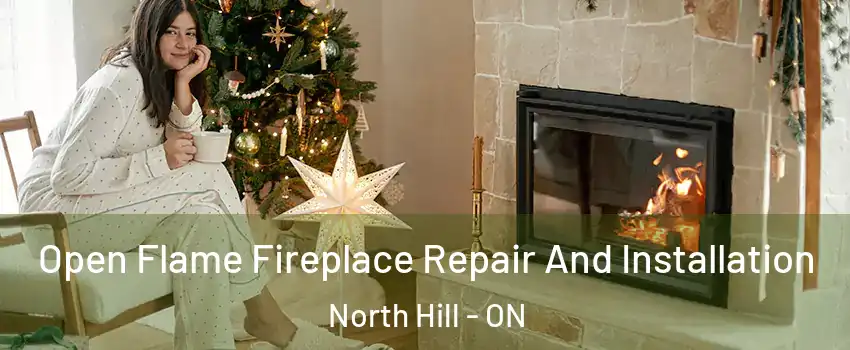 Open Flame Fireplace Repair And Installation North Hill - ON
