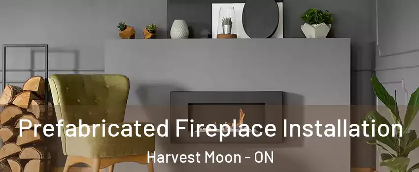 Prefabricated Fireplace Installation Harvest Moon - ON