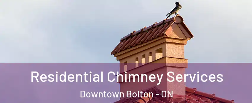 Residential Chimney Services Downtown Bolton - ON